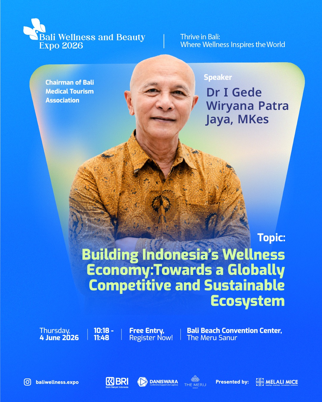 dr I Gede Wiryana Patra Jaya, MKes